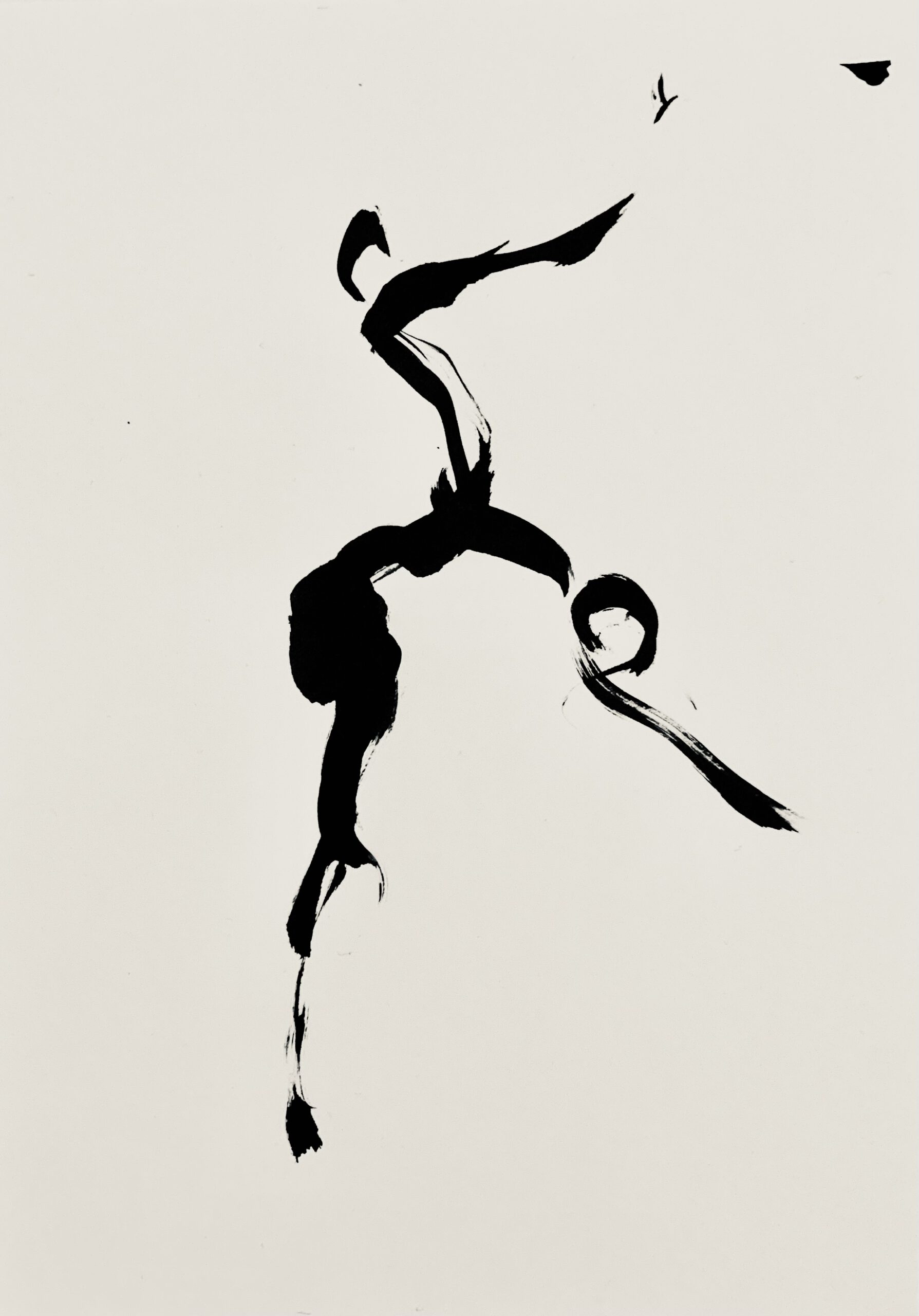 Kaho-b 2026 29,7x21cm Tusche auf Papier